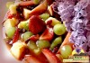 Salade de fruits au jus d'orange et safran