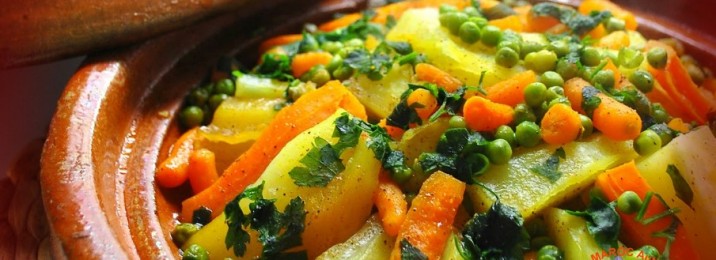 Tagine de légumes au safran